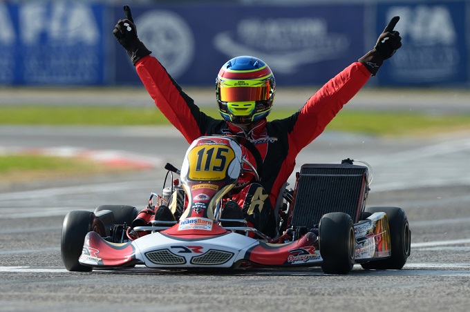 Ryan van der Burgt geweldige zege in Sarno KZ2